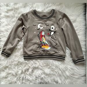 Disney Gray Kids Shirt with Nightmare Before Christmas Design